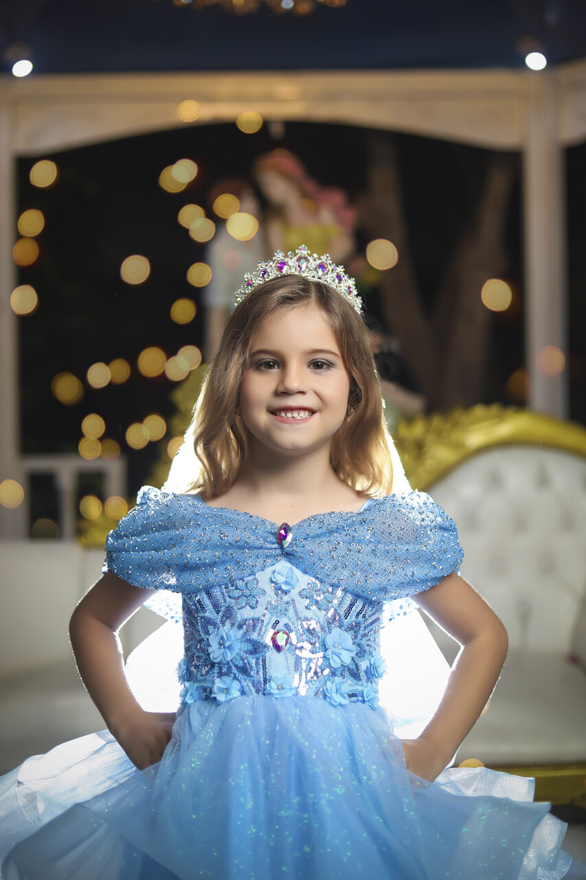 vestido de Cenicienta para niña 4