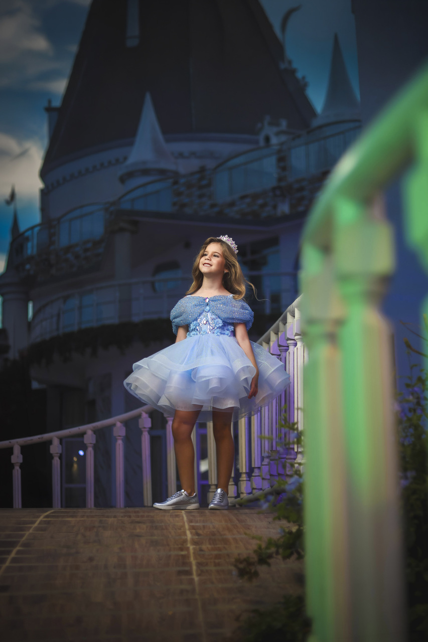 vestido de Cenicienta para niña 3
