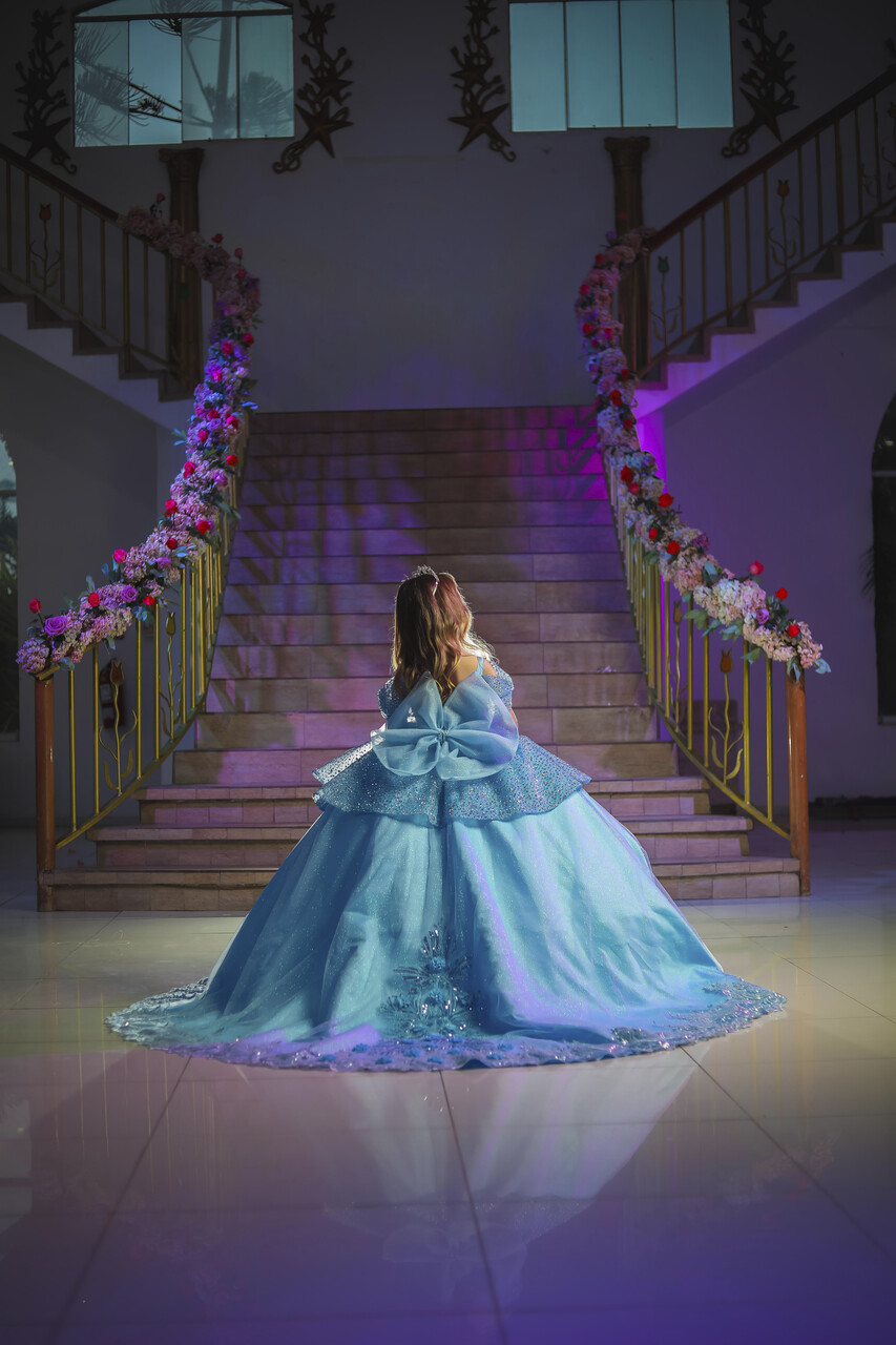 vestido de Cenicienta para niña 1