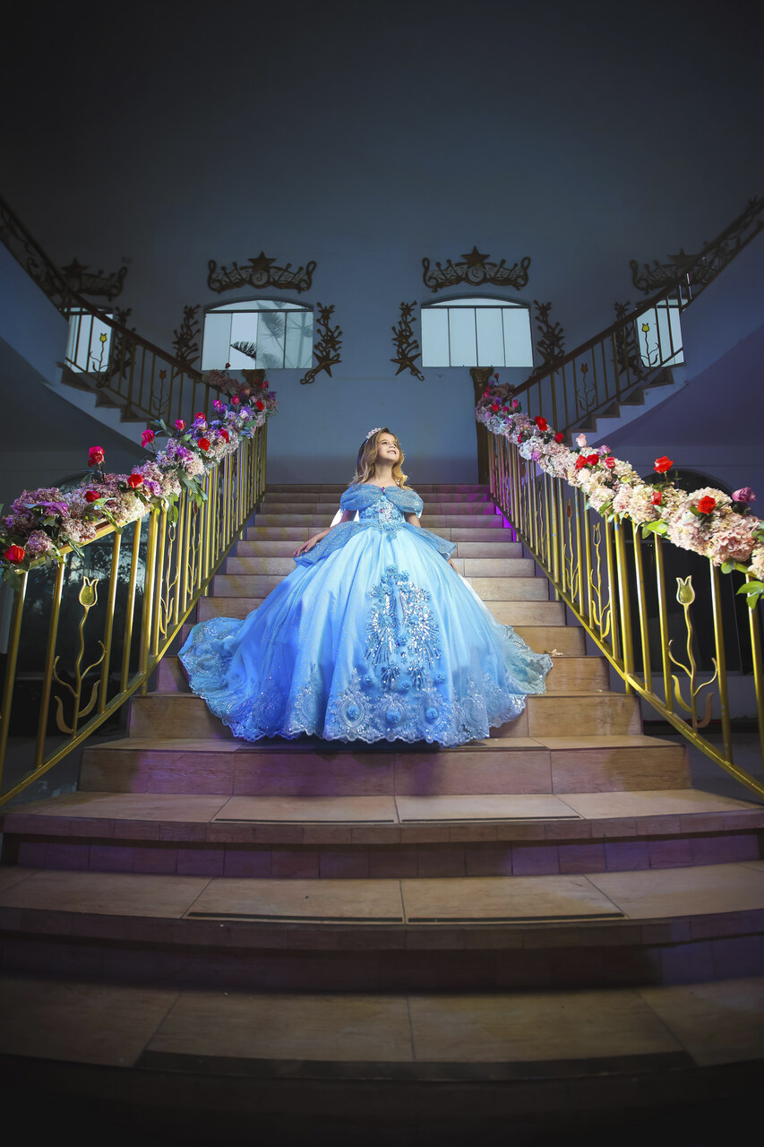 vestido de Cenicienta para niña 6