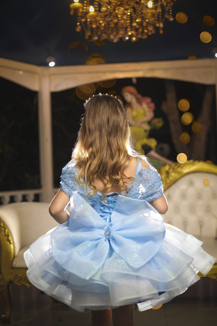 vestido de Cenicienta para niña 5